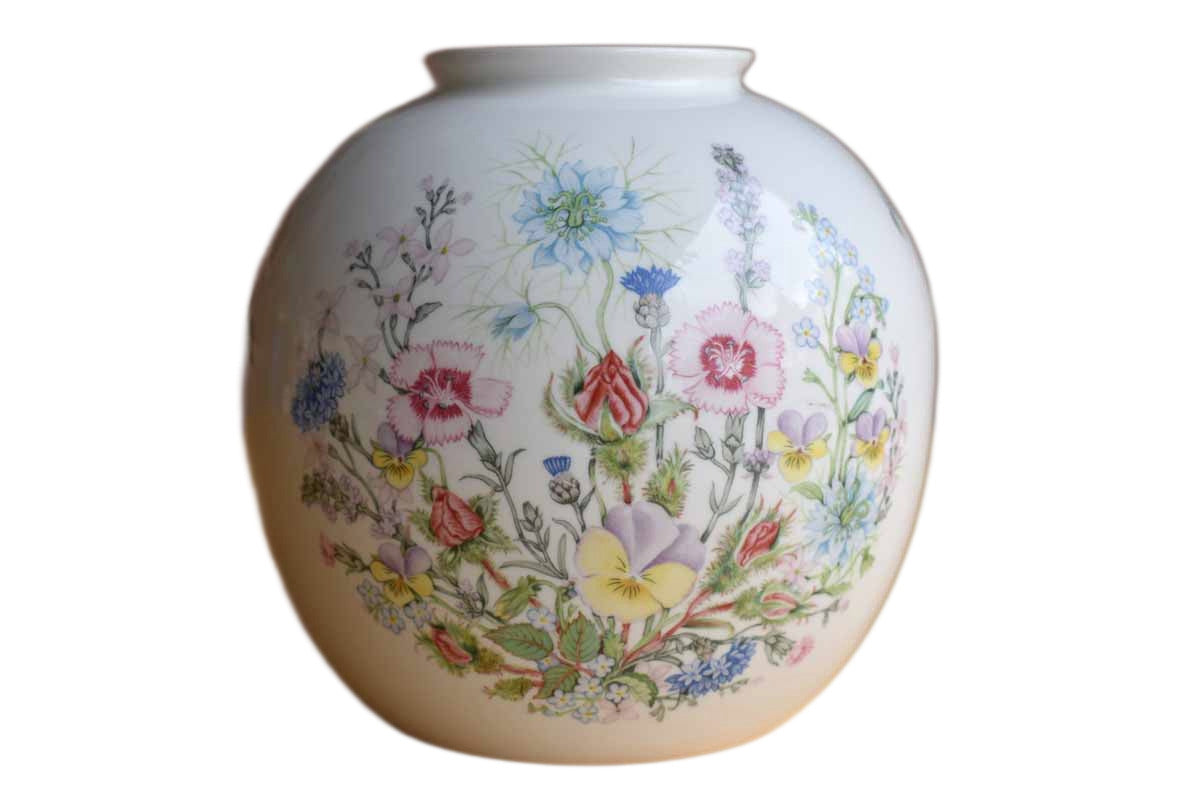 Aynsley (England) Round Wild Tudor Vase