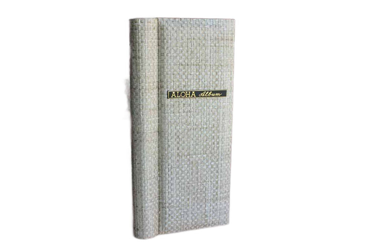Pacific Enterprises (Hawaii, USA) Aloha Album with Ivory Cloth Tweed Cover