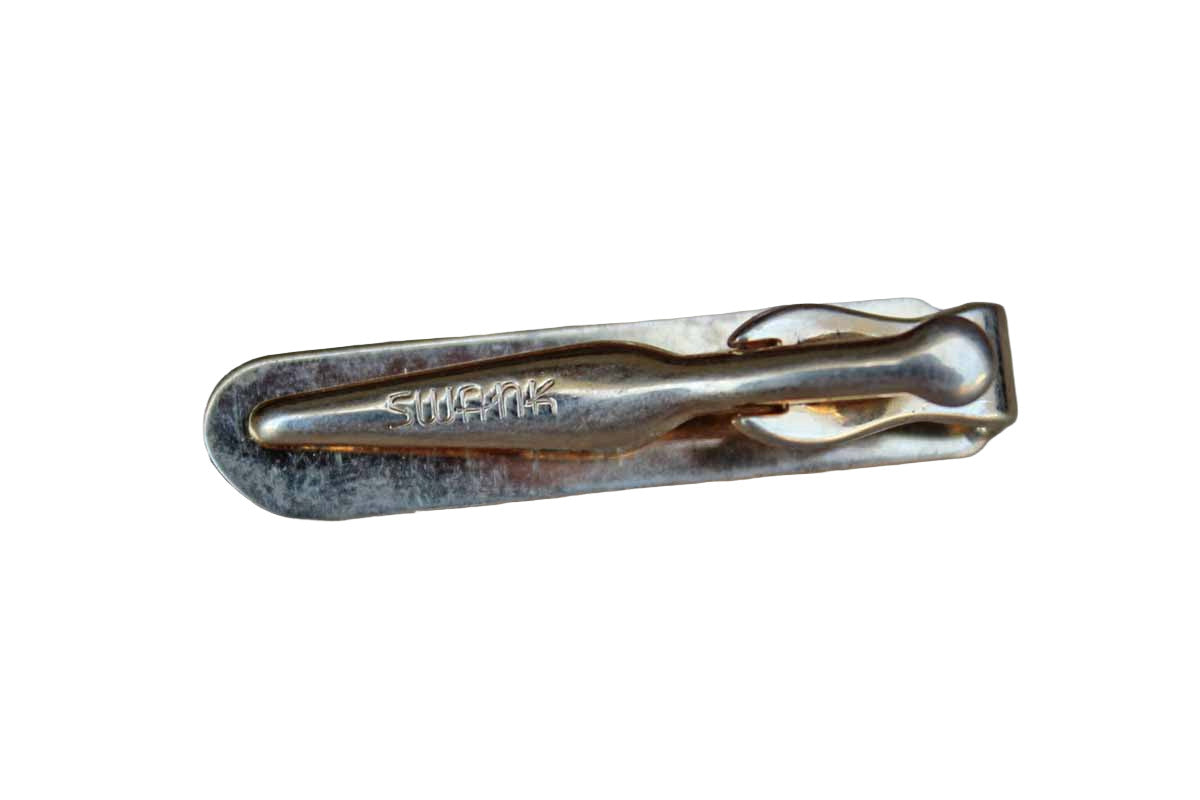 Swank, Inc. Gold Tone Comb Cufflinks and Tie Clip Set