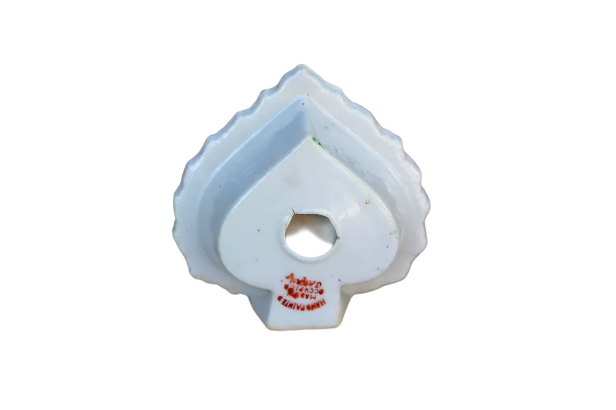 Heart Shaped Porcelain Trinket Dish, Made in Occupied Japan