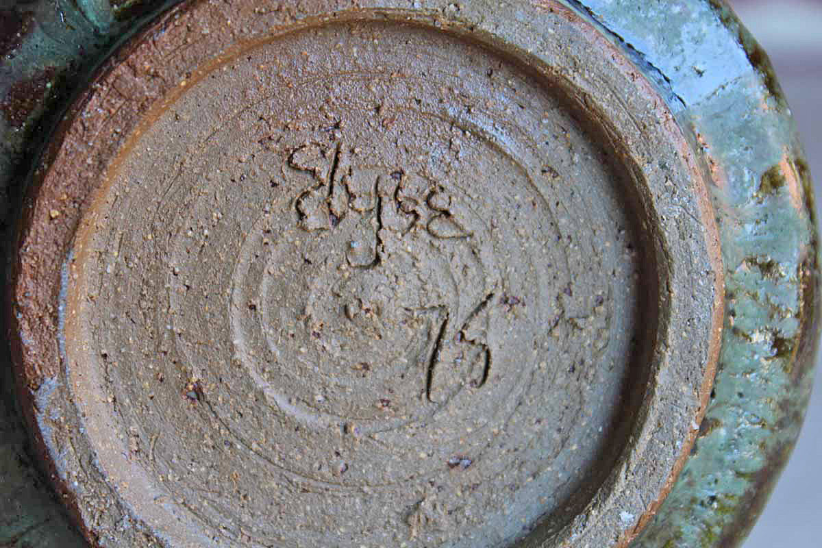 Handmade Earthenware Vase by Elyse 1975