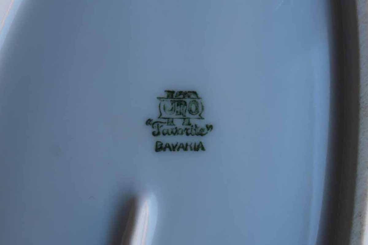 C. Hutschenreuther (Bavaria, Germany) Uno "Favorite" Bavaria Hand Painted Bowl