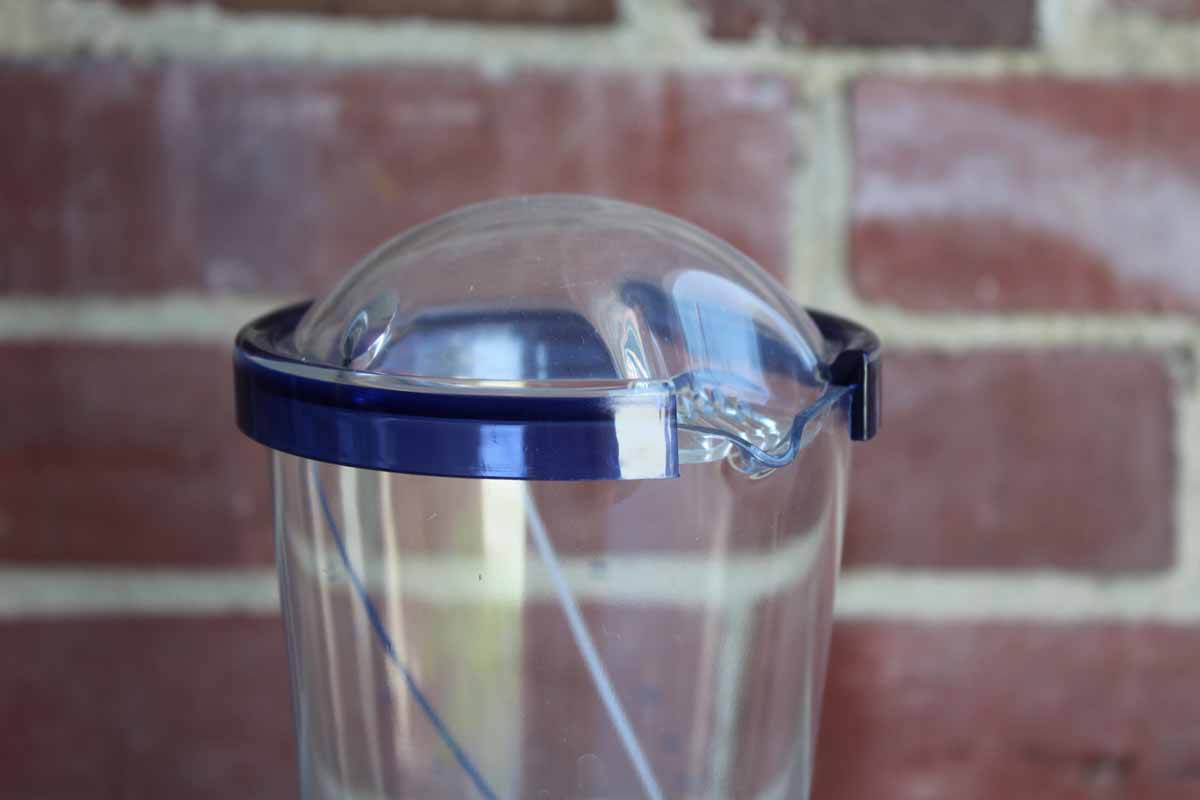 Mix N' Measure Glass Measuring Cup with Plastic Removable Lid