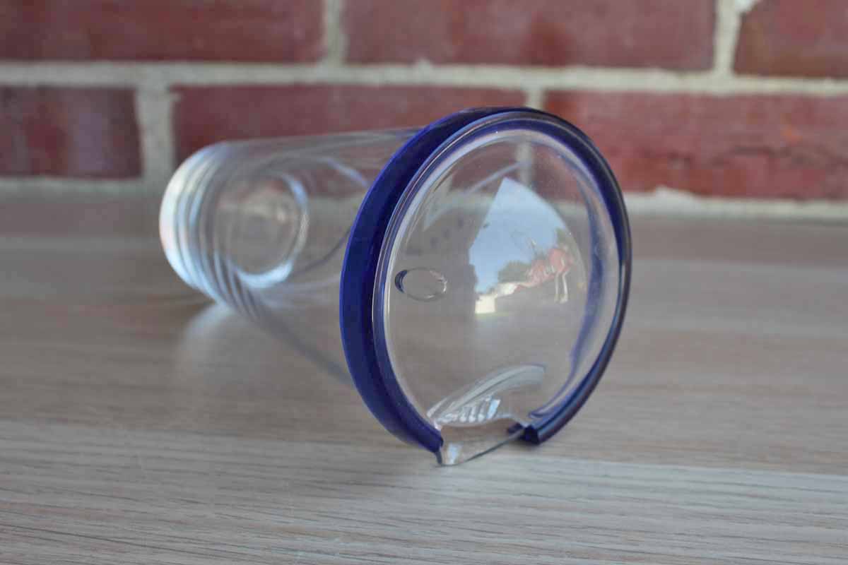 Mix N' Measure Glass Measuring Cup with Plastic Removable Lid