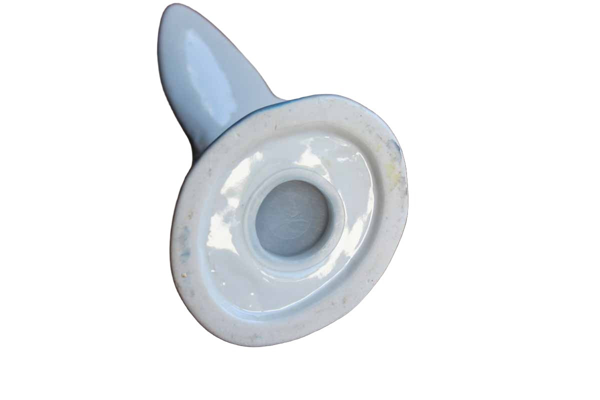 Ceramic Whale Tail Coin Bank