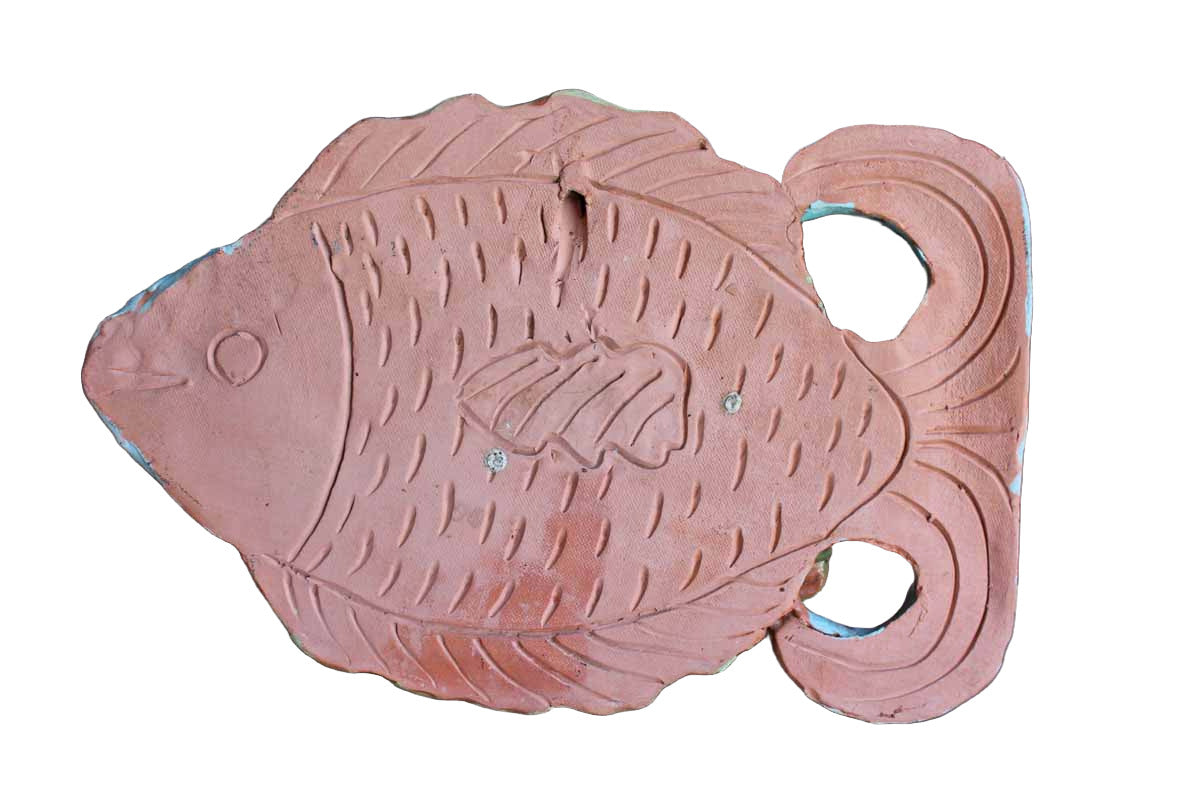 Colorful Fish Hangable Ceramic Wall Art