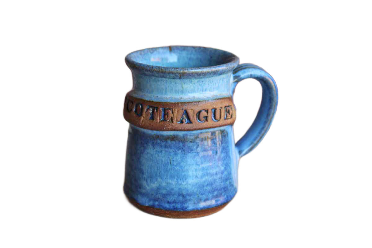 Chincoteague Blue Glazed Drink Mug