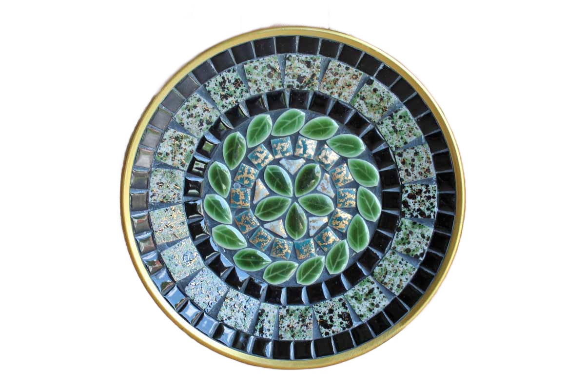 The Mosaic Studio (Florida, USA) Ceramic Mosaic Tile Dish