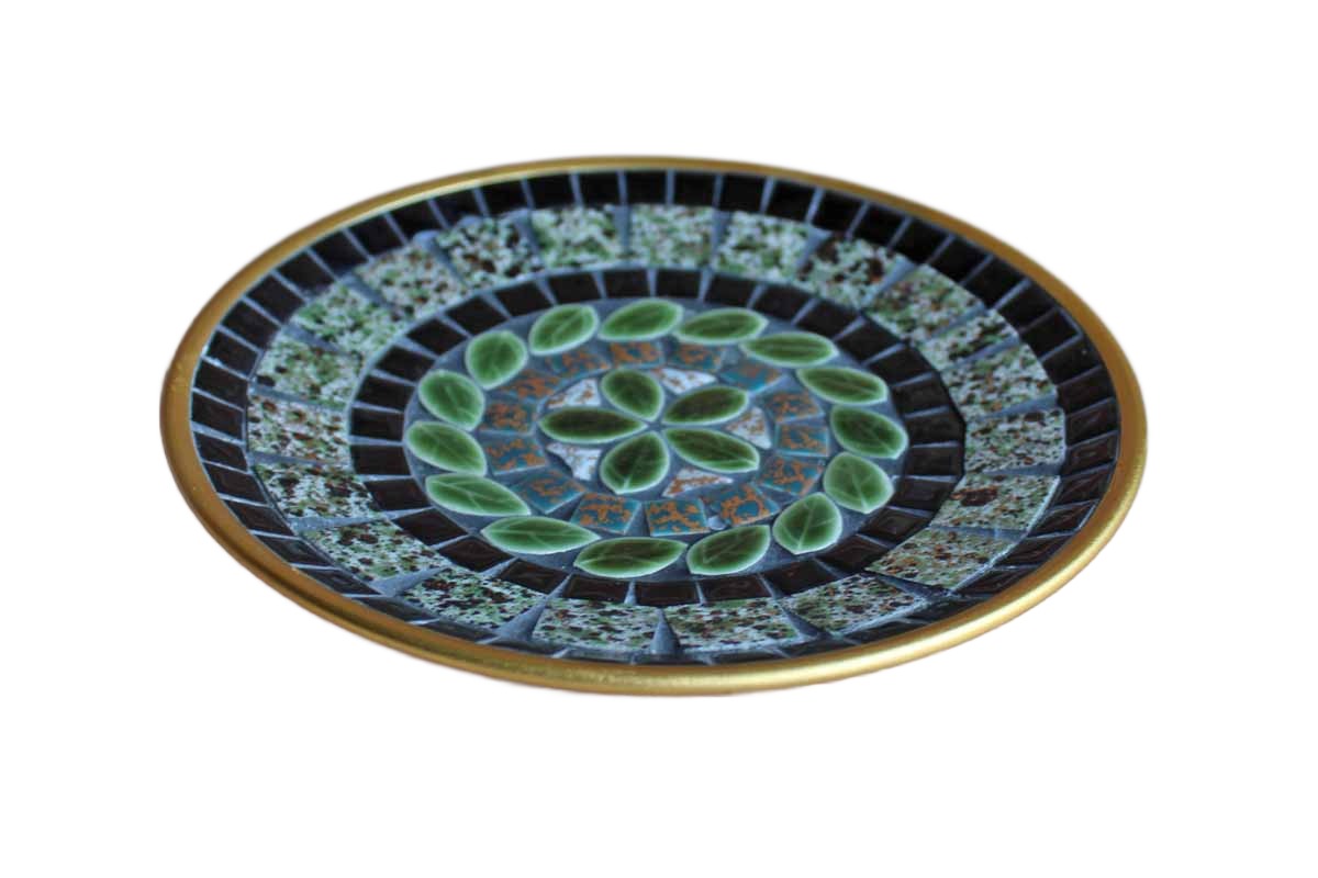 The Mosaic Studio (Florida, USA) Ceramic Mosaic Tile Dish