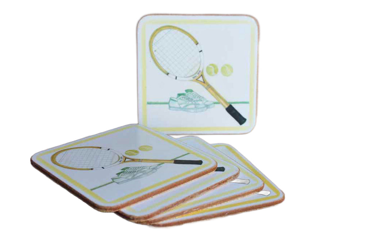 Pimpernel (England) Tennis Racquet Coasters