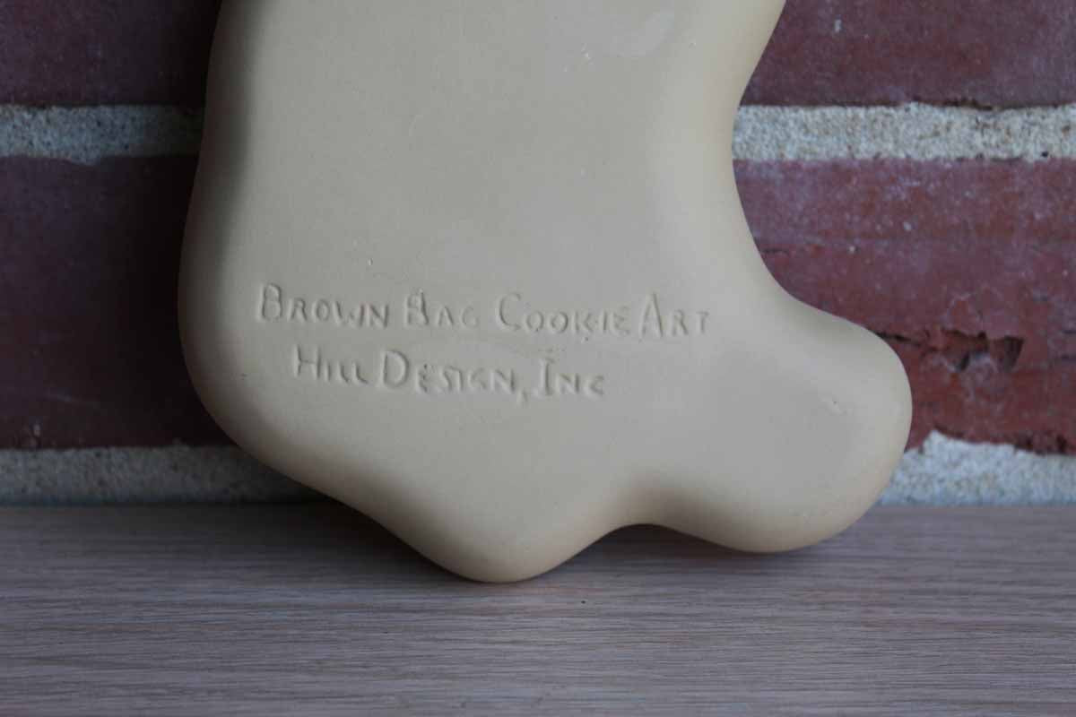 Brown Bag Cookie Art (New Hampshire, USA) Stoneware Cookie Mold of Disney's Winnie the Pooh