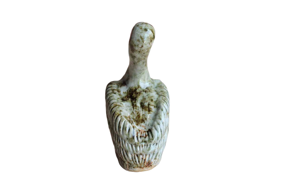 Ceramic Pelican Figurine