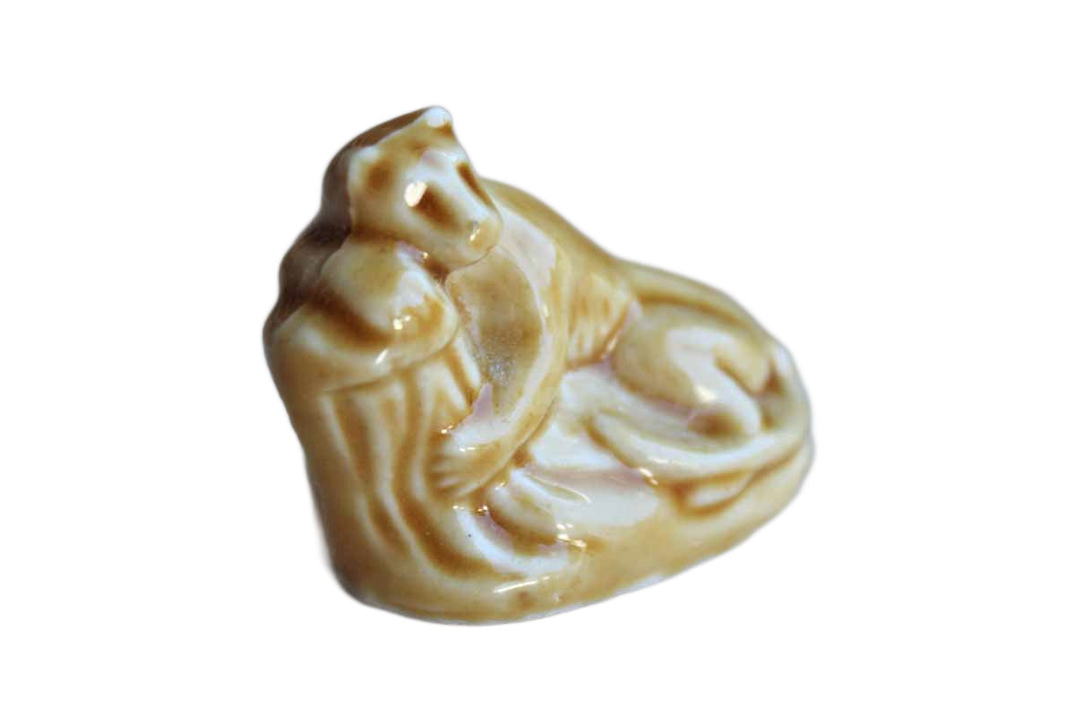 Wade (England) Red Rose Tea Porcelain Florida Panther Whimsy