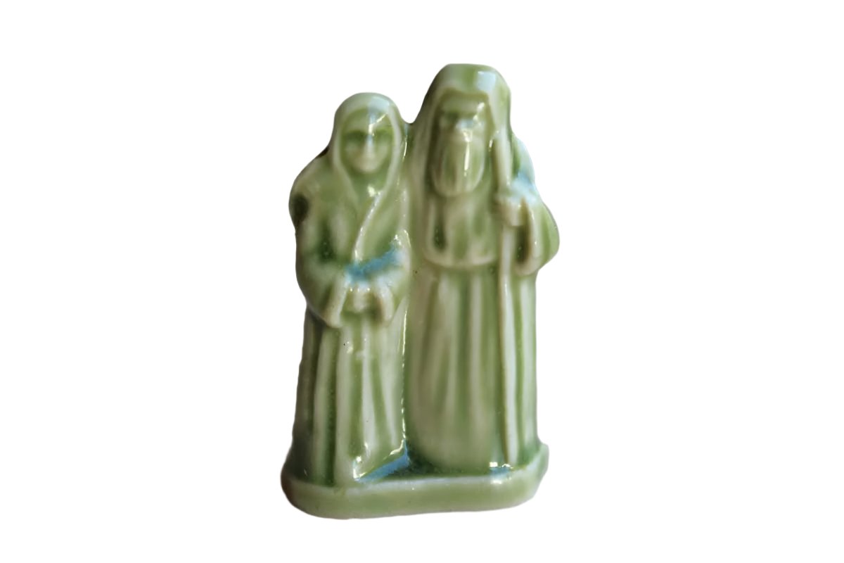 Wade (England) Red Rose Tea Porcelain Noah and his Wife Whimsy
