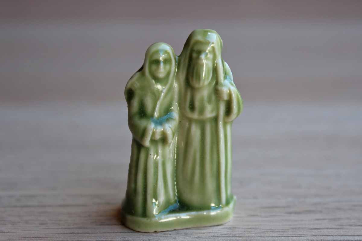 Wade (England) Red Rose Tea Porcelain Noah and his Wife Whimsy
