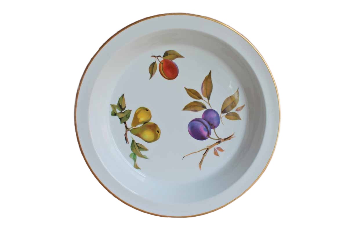 Royal Worcester (England) Evesham Pie Serving Plate