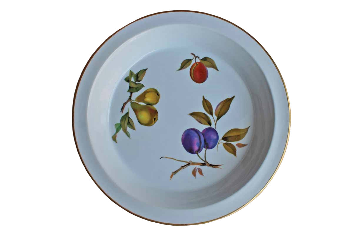 Royal Worcester (England) Evesham Pie Serving Plate