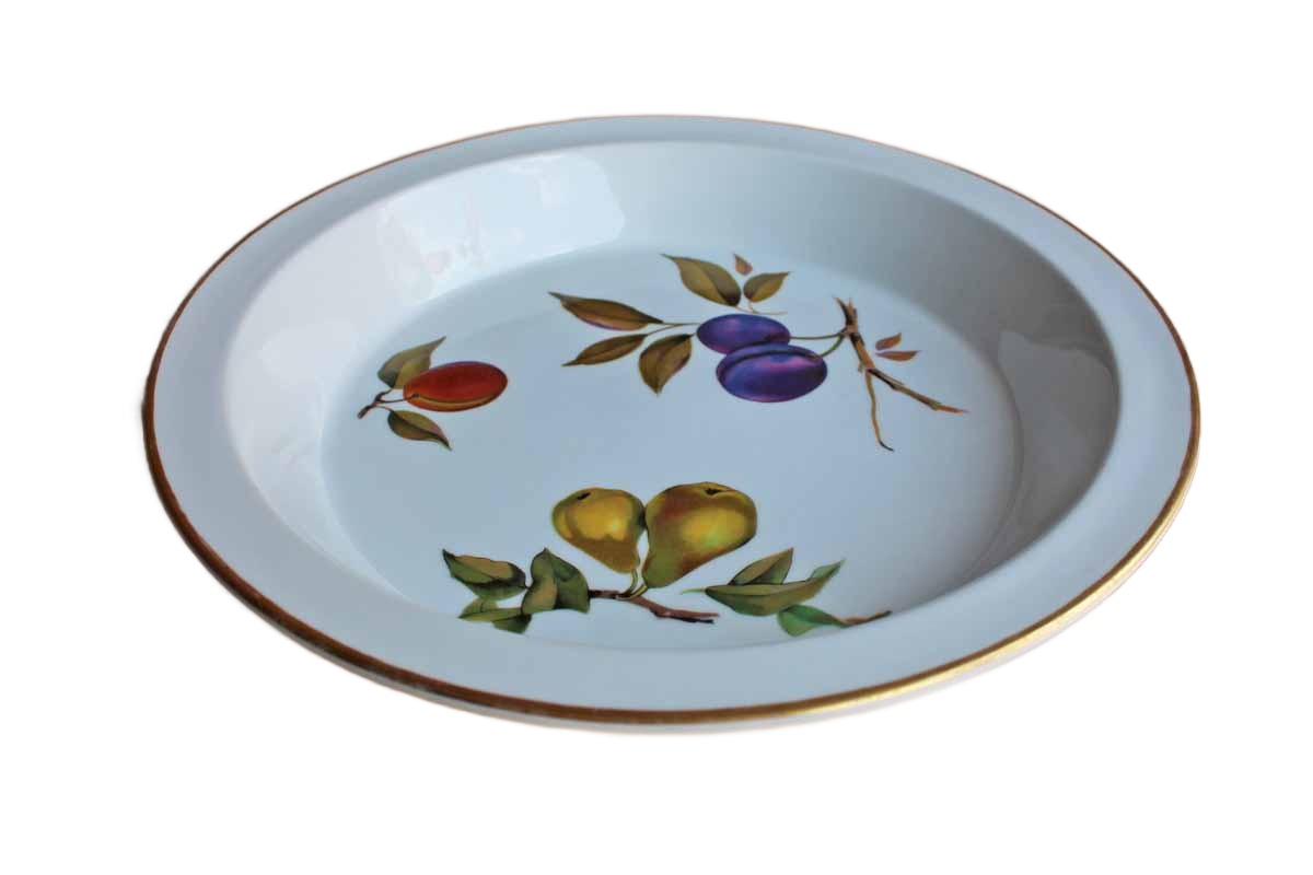 Royal Worcester (England) Evesham Pie Serving Plate