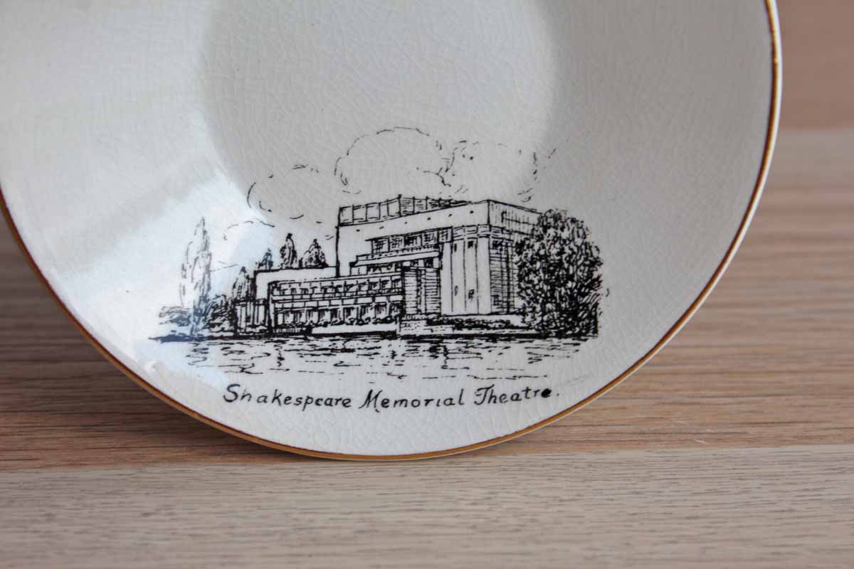 Lancaster & Sandland Ltd. (Hanley Staffordshire England) Shakespeare Memorial Theatre Cup and Saucer
