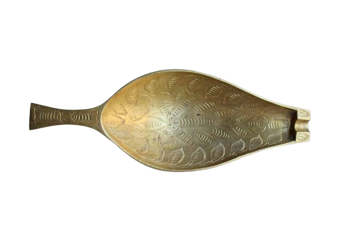 Sarna Brass (India) Incense Burner/Trinket Dish