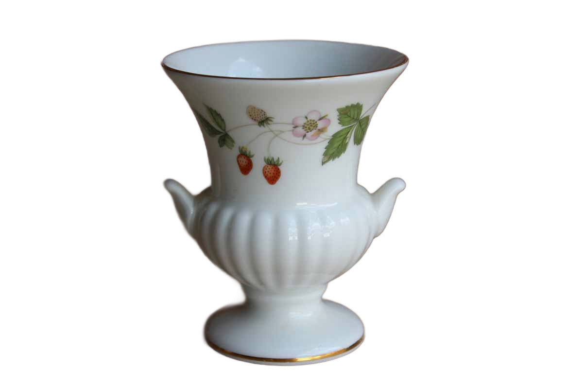 Wedgwood (England) Wild Strawberry Urn Bud Vase
