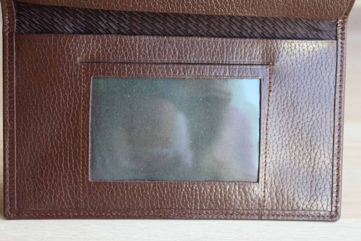 Hickok Leather Coat Wallet