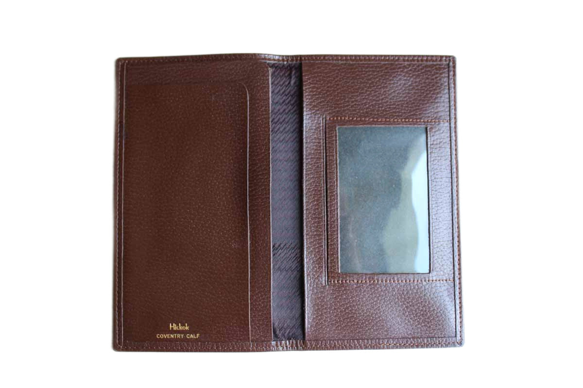 Hickok Leather Coat Wallet