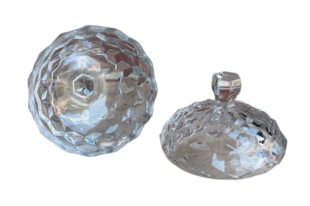 Fostoria Glass Company (West Virginia, USA) American Clear Lidded Candy Dish
