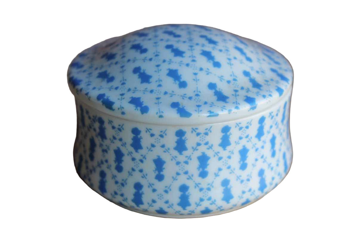 Holly Hobbie Petite Pattern Porcelain Trinket Box