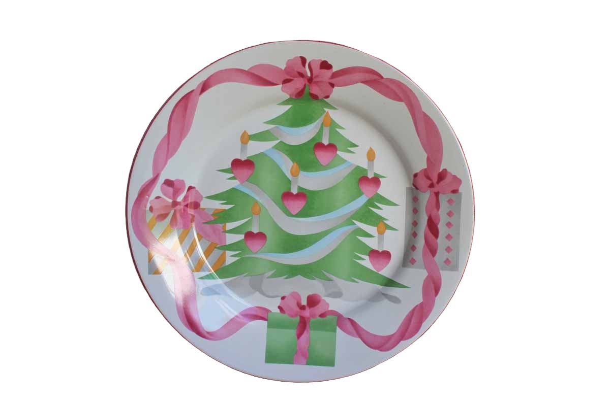 Sango (Indonesia) Home for Christmas 12" Round Platter