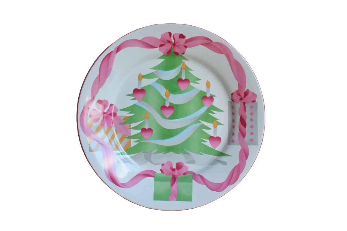 Sango (Indonesia) Home for Christmas 12" Round Platter