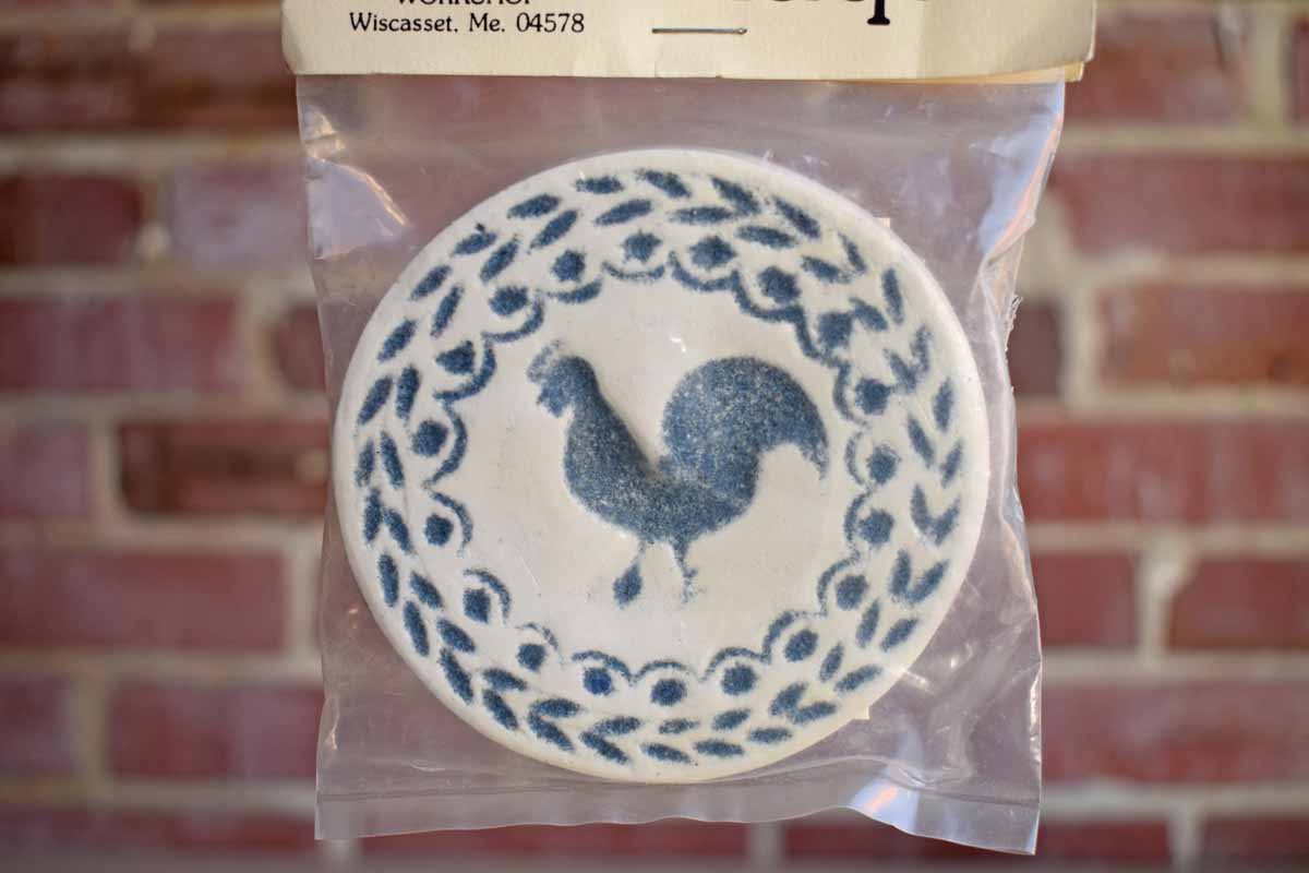 Butterstamp Workshop (Maine, USA) Buttermold Wall Plaque of a Chicken