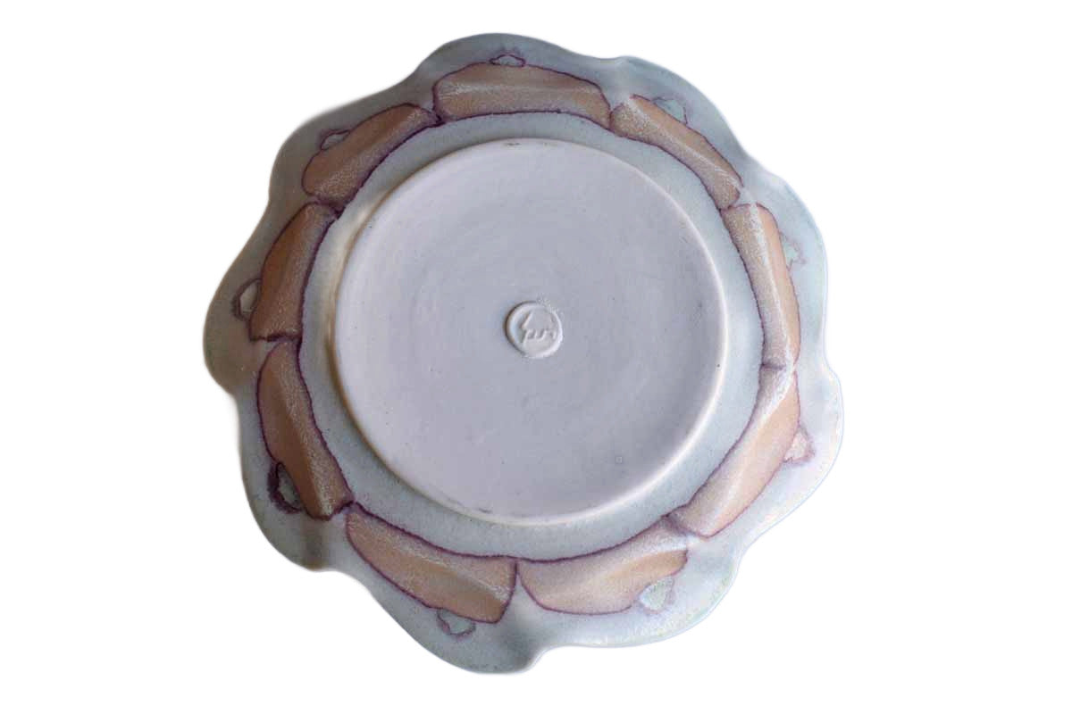 Little Ceramic Flower-Shaped Candle Holder