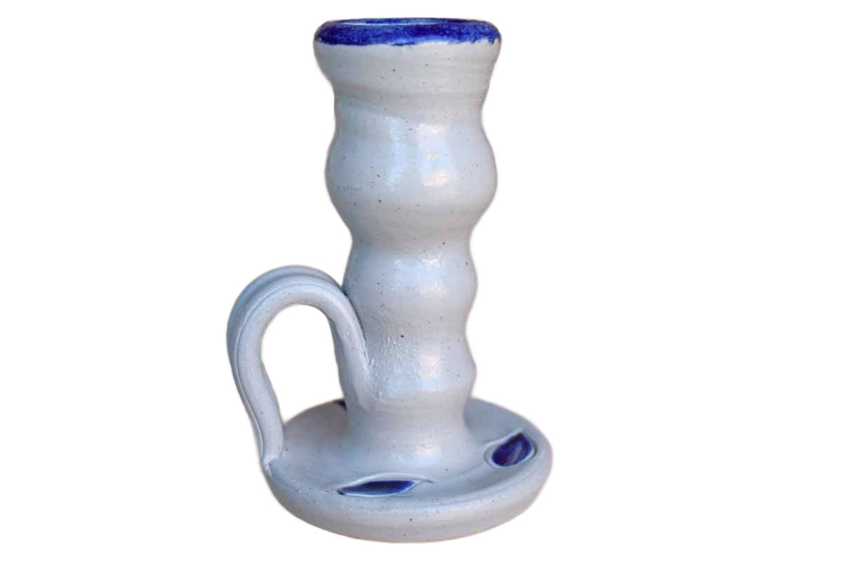 Williamsburg Pottery (Virginia, USA) Slender Taper Chamberstick