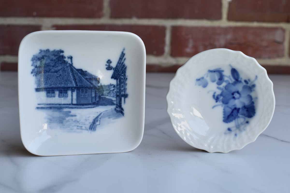Royal Copenhagen (Denmark) Little Porcelain Dishes