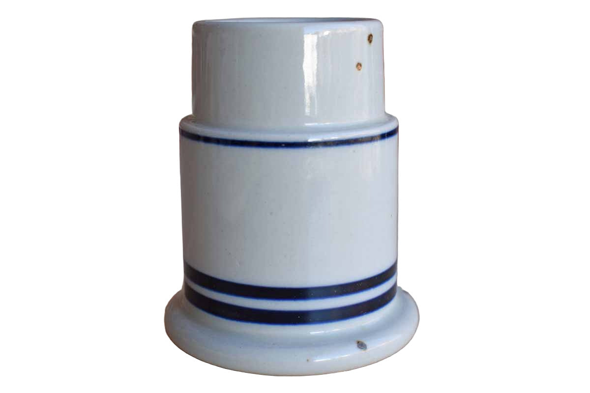 Dansk (Japan) BLT Blue Hurricane Lamp Bottom (No Glass)