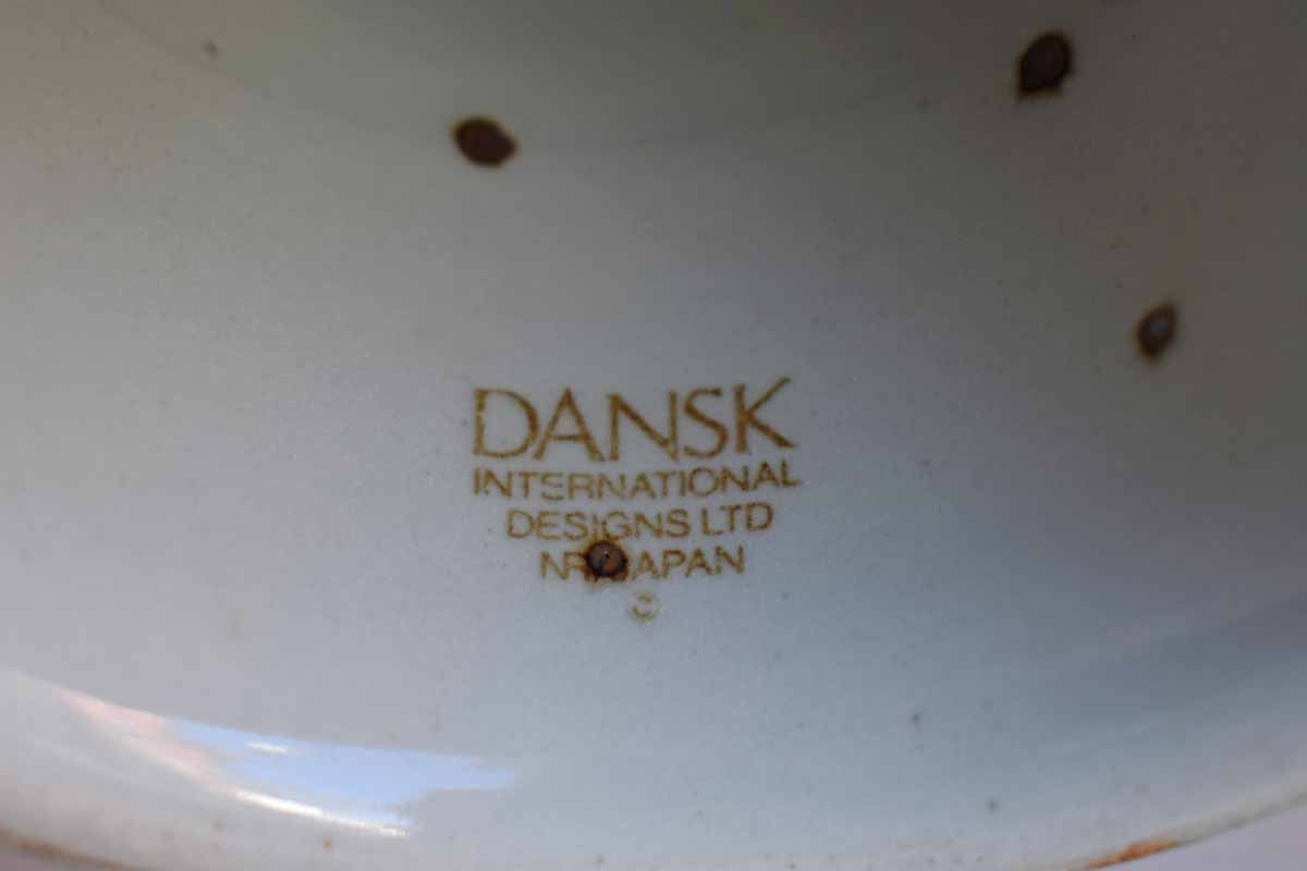 Dansk (Japan) BLT Blue Hurricane Lamp Bottom (No Glass)