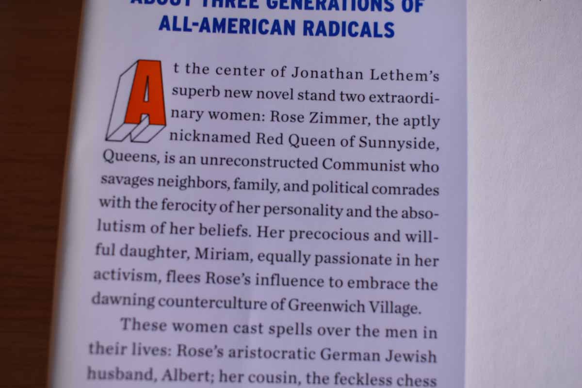 Dissident Gardens by Jonathan Lethem