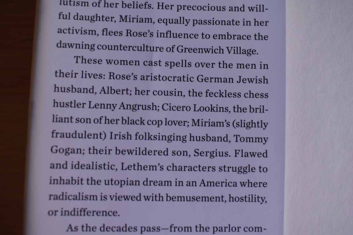 Dissident Gardens by Jonathan Lethem
