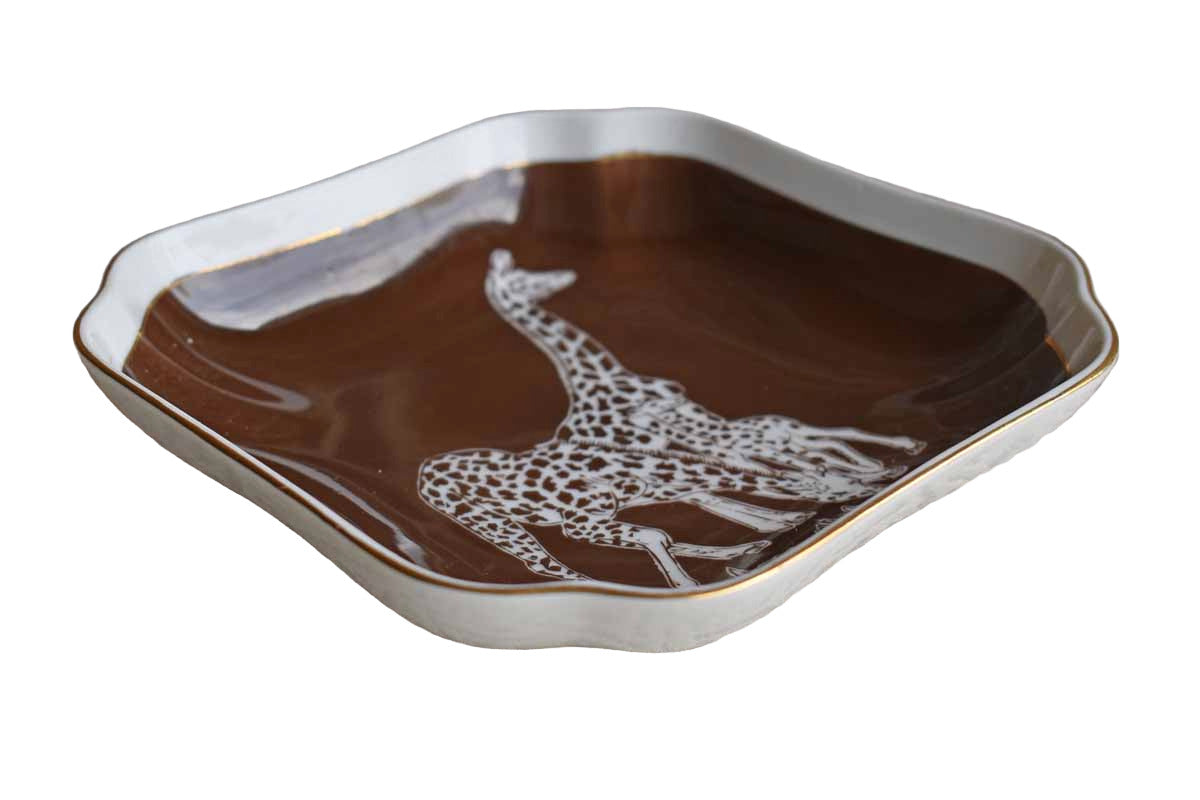 Safari by Shafford Giraffe Tray