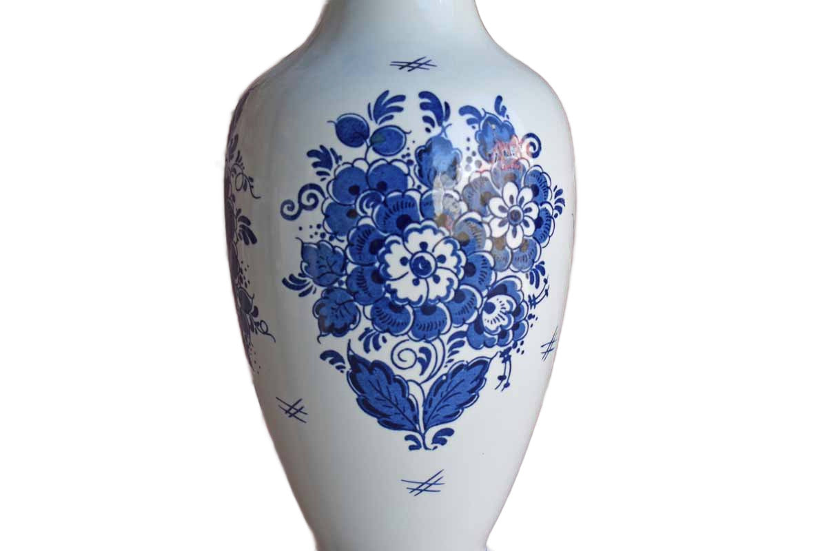 Distel Blauw Delft (Holland) Large Ceramic Vase
