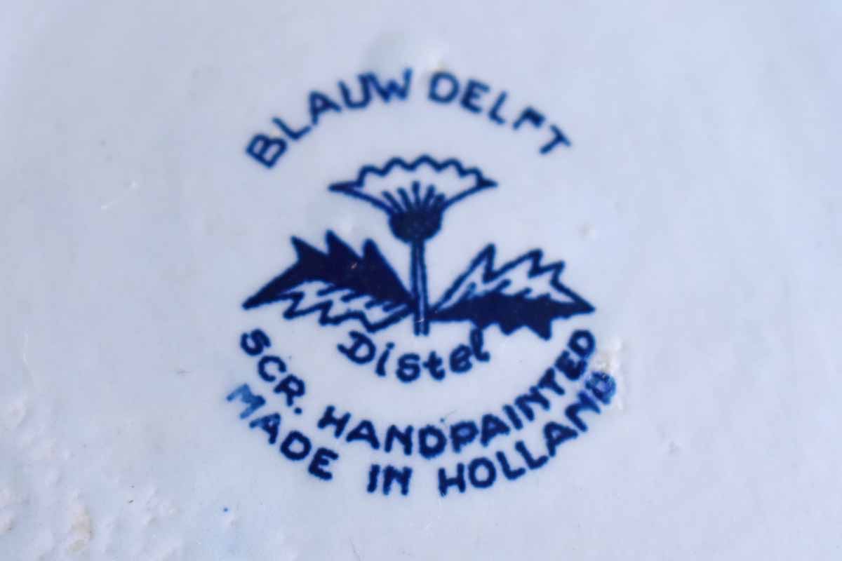 Distel Blauw Delft (Holland) Large Ceramic Vase