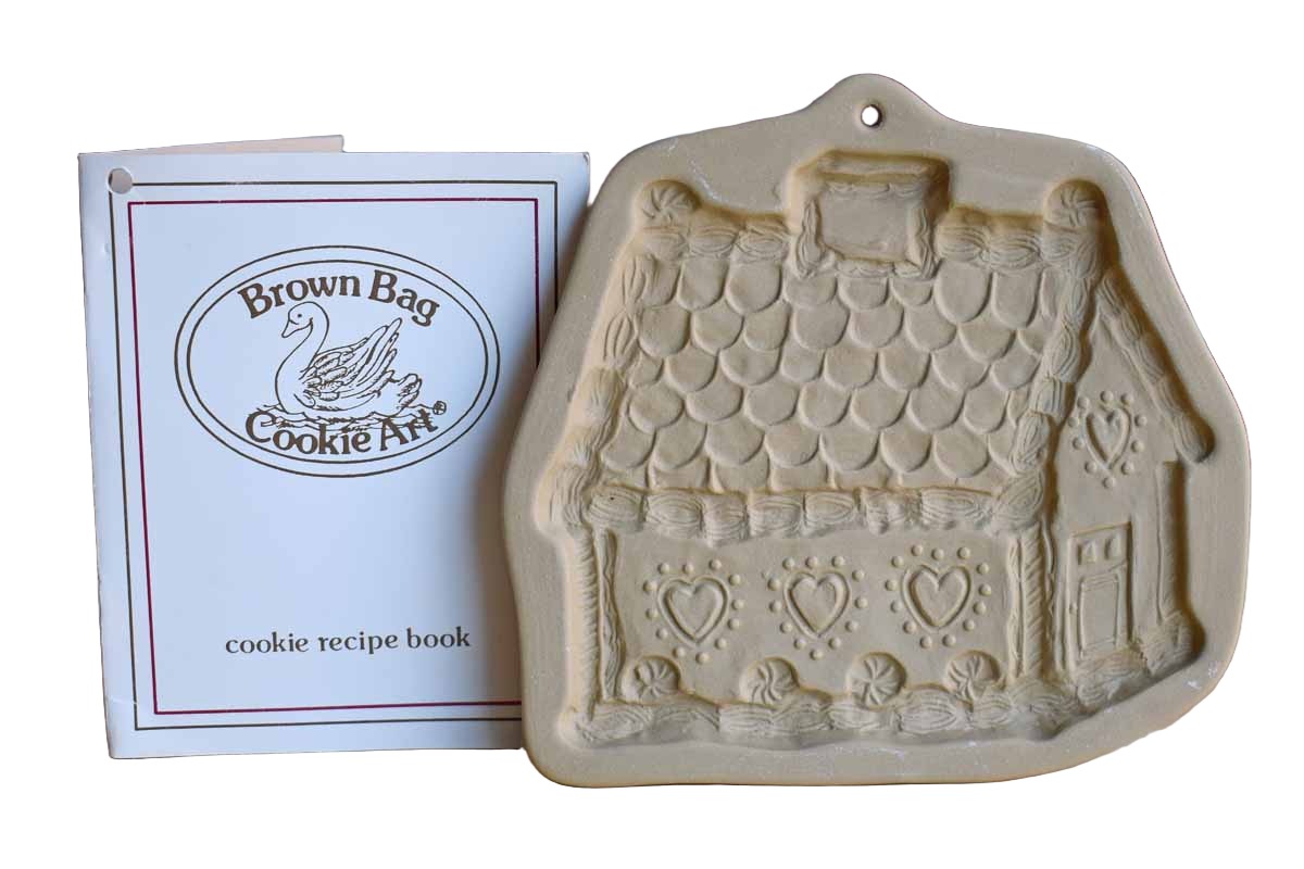 Brown Bag Cookie Art (New Hampshire, USA) 1985 Gingerbread House Cookie Mold