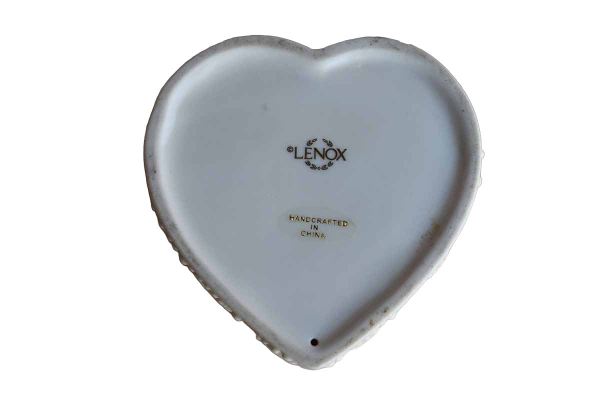 Lenox (China) Heart-Shaped Tea Light Holder