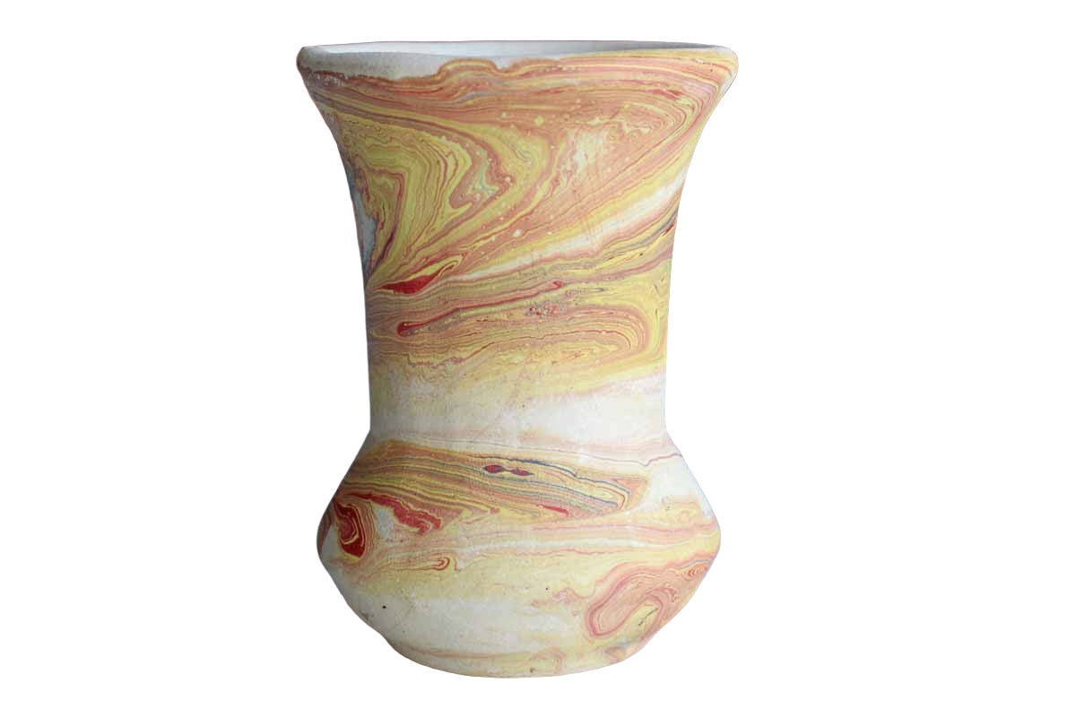 Little Unsigned Ceramic Vase Resembling Nemadji