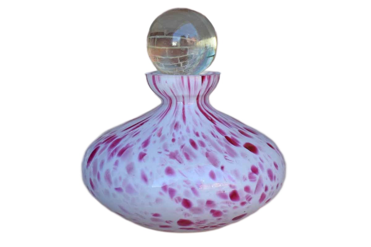 Art Glass Perfume or Oil Decanter