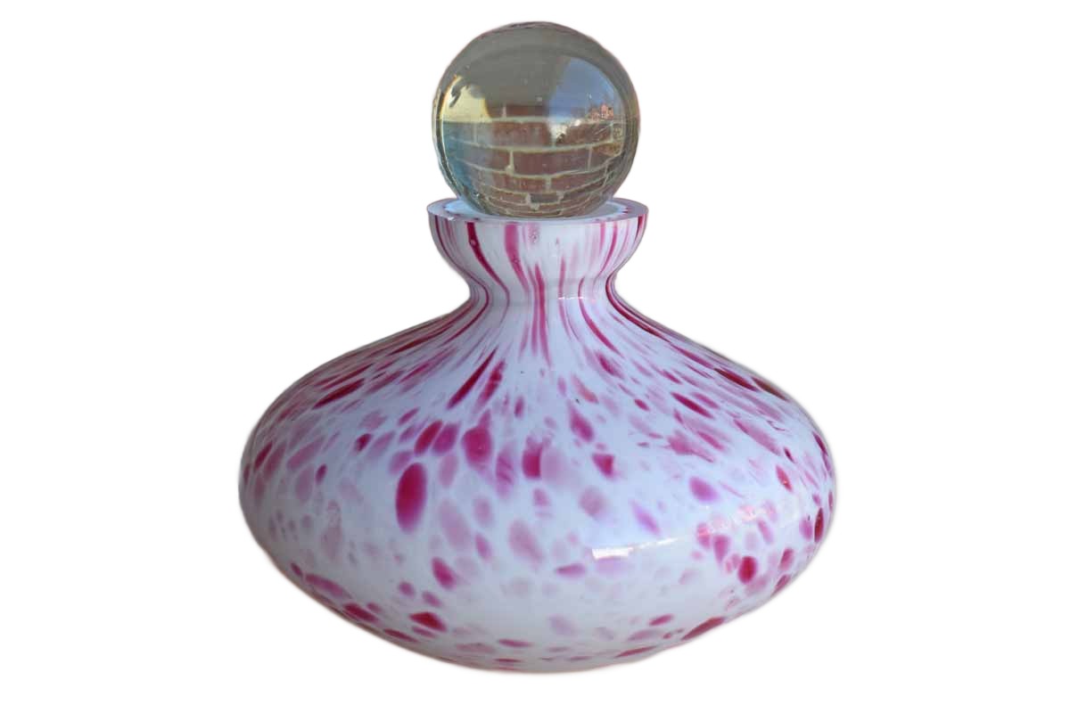 Art Glass Perfume or Oil Decanter