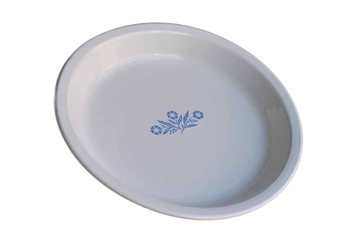 Corning, Inc. (New York, USA) Blue Cornflower 9" Pie Baking Dish