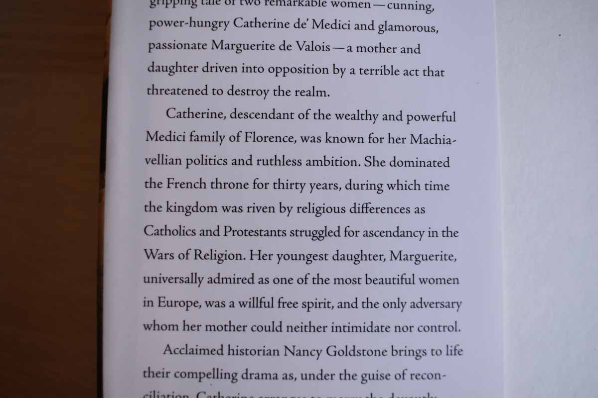 The Rival Queens: Catherine de' Medici, her Daughter Marguerite de Valois, and the Betrayal that Ignited a Kingdom by Nancy Goldstone