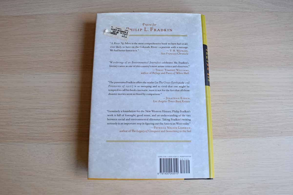 Wallace Stegner and the American West by Philip L. Fradkin
